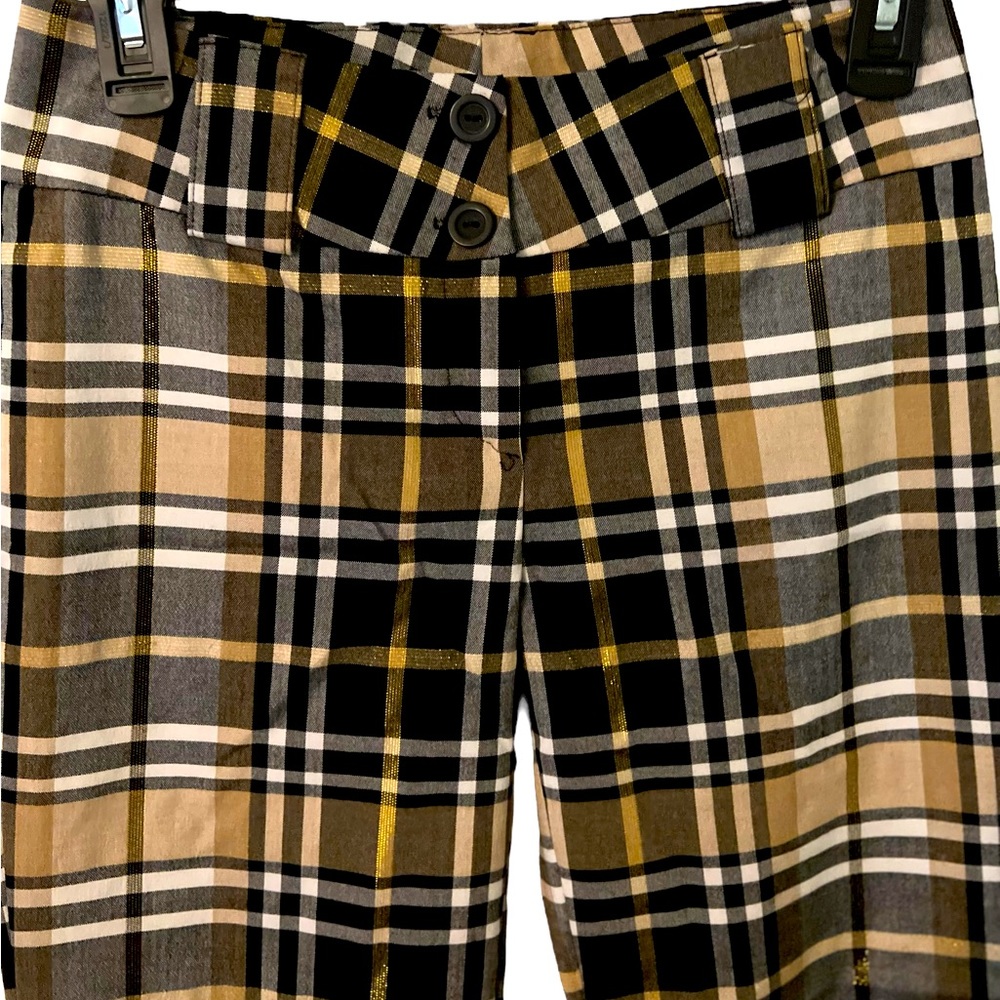 NWOT 2 PC Woman's Plaid Blazer Jacket Pantsuit Outfit YS Size S - Picture 8 of 10
